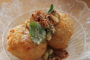 Mark's peanut butter ice cream balls. 