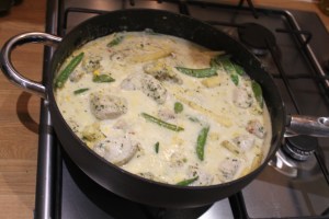 The Thai Green curry.
